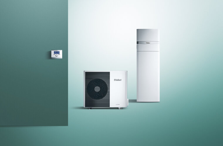 Split lucht/water warmtepomp - Vaillant - uniTOWER aroTHERM VWL 58/5 IS MB3