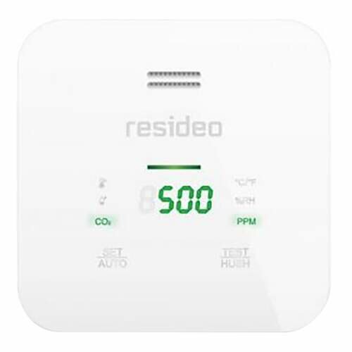 Veiligheid - Resideo - R200C2-A temperatuur CO2 meter en vochtigheidsmonitor