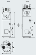 Warmtepompboiler-Atag-ARISTON-NUOS-PLUS-250